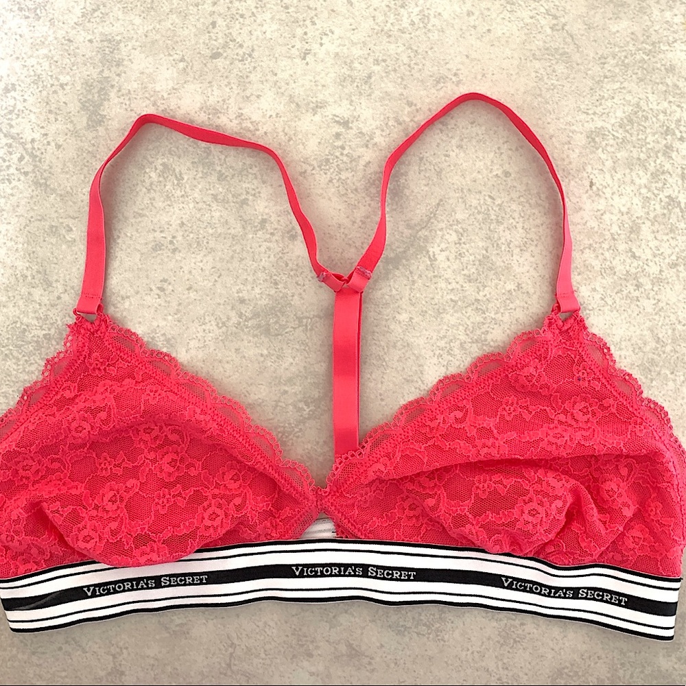 Victoria Secret - Lg - Red Lace - Bra